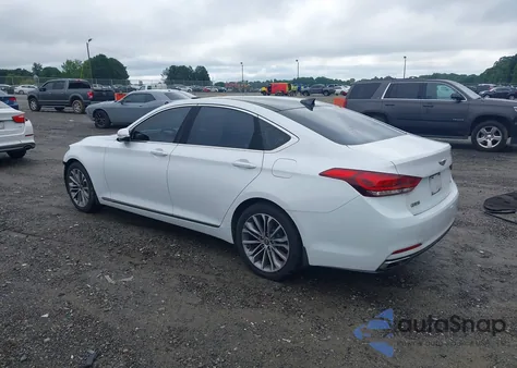 2015 Hyundai Genesis 3.8 z USA, uszkodzony, nr VIN KMHGN4JE2FU079590